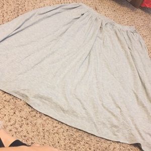 Asos circle skirt grey new
